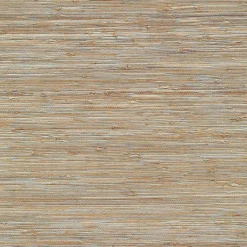 Brewster Isami Light Blue Grasscloth Wallpaper Online