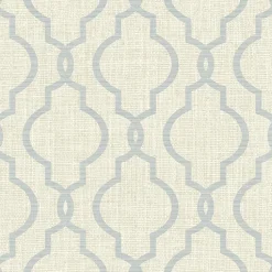 Brewster Kenneth James Palm Springs Geometric Jute Wallpaper (2754_PS41702)> Damask, Trellis & Geometrics