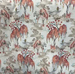 Stock/SMC Kimura Rust Swavelle Mill Creek Fabric Sale