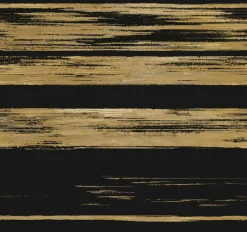 York KT2151 Black/Gold Horizontal Dry Brush Wallpaper> Damask, Trellis & Geometrics