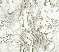 York KT2221 Black/White Polished Marble Wallpaper Online