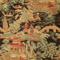 Stock/Regal Kyoto Black Regal Fabric Outlet