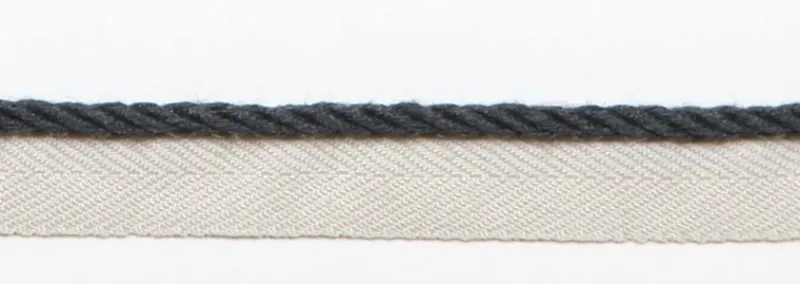 Stock/Europatex Le Lin 1/8 inch Micro Cord Blueberry Europatex Trim> Toile