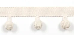 Europatex Le Lin Beaded Fringe Canvas Trim> Toile