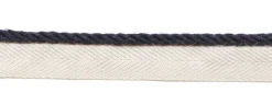 Europatex Le Lin 1/8" Micro Cord Navy Trim> Toile