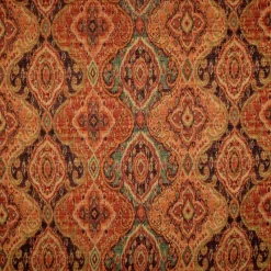 Stock/Merrimac M9842 Garnet Tapestry Damask Upholstery Fabric> Specialty