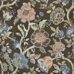 Regal Mariko Mahogany Farbic> Florals
