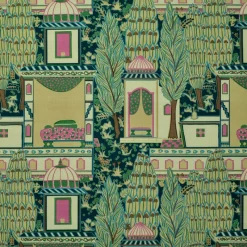 PKaufmann_inc/PK Marrakesh City Midnight P/Kaufmann Fabric> Southwest & Ethnic