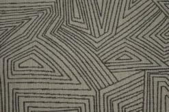 Stock/Closeout Maze Craze Grey The Fabric Co Upholstery Fabric> Damask, Trellis & Geometrics