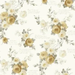 York MH1527 Heirloom Rose Wallpaper Discount