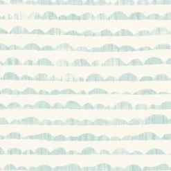 York MK1141 Hill & Horizon Blue Wallpaper> Damask, Trellis & Geometrics