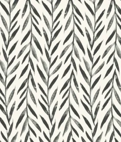 York MK1136 Willow Black Wallpaper Discount