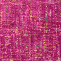 Stock/Covington Moonstruck Fuchsia Cut Velvet Covington Fabric
