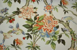 Stock/PKaufmann_inc/PKL Mudan Persimmon Waverly Fabric Clearance