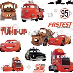York/RoomMates Murals Cars Friends To The Finish Wall Decals Mural Best
