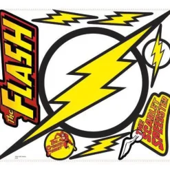 York/RoomMates Murals Classic THE FLASH Logo Giant Wall Decal Mural> Mens & Lodge