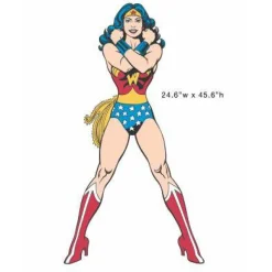 York/RoomMates Murals Classic WONDER WOMAN Giant Wall Decal Mural Online