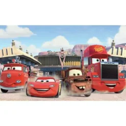 York Murals Disney Pixar Cars Friends to the Finish Pre-Pasted Mural> Kids