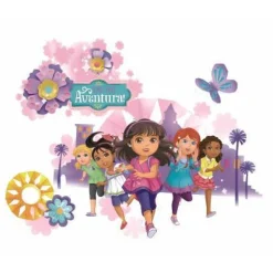 York/RoomMates Murals Dora and Friends Wall Graphix Giant Wall Decals Mural> Mens & Lodge