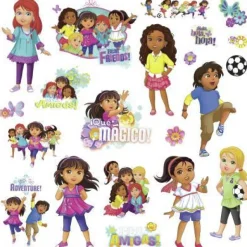 York/RoomMates Murals Dora and Friends Wall Decals Mural> Mens & Lodge
