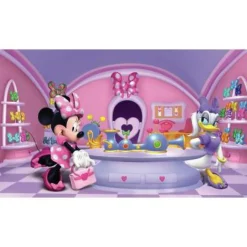 York Murals Minnie Fashionista Pre-Pasted Mural Best