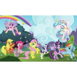 York Murals My Little Pony Ponyville Pre-Pasted Mural Clearance