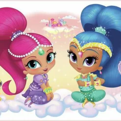 York/RoomMates Murals Shimmer and Shine Burst with Glitter Giant Wall Graphic Mural Online