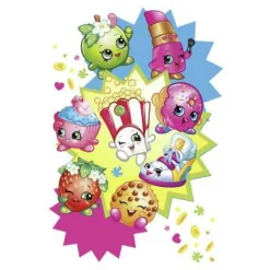 York/RoomMates Murals Shopkins Burst Giant Wall Graphic Mural Outlet