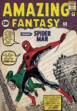 York/RoomMates Murals Spider-Man #1 Comic Cover Mural> Mens & Lodge