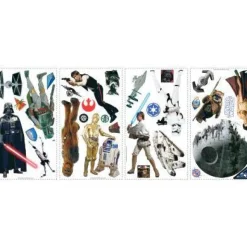 York/RoomMates Murals Star Wars Classic Wall Decals Mural Online