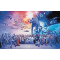 York Murals Star Wars Saga Pre-Pasted Mural Sale