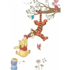 York/RoomMates Murals Winne the Pooh Swinging for Honey Giant Wall Decal Mural