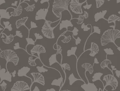 York NA0575 Black Gingko Trail Wallpaper Hot
