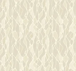 York NA0509 Taupe Stained Glass Wallpaper> Contemporary & Modern