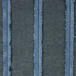 Richloom Napastripe Indigo Fabric> Stripes & Chevrons