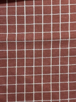 SMC/TFA Neutral Ground Sienna Swavelle Mill Creek Fabric> Plaids & Checks
