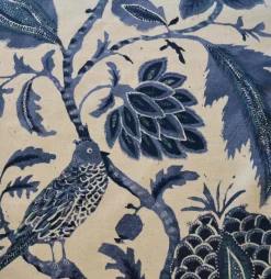 Richloom Nightingale Indigo Fabric New