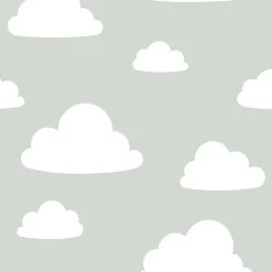 Brewster NU1931 Clouds Grey Peel and Stick Wallpaper Outlet