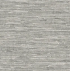 Brewster NU2083 Tibetan Grasscloth Grey Natural Peel and Stick Wallpaper> Contemporary & Modern