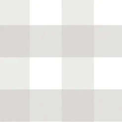 Stock/Brewster NUS2691 Farmhouse Plaid Grey & White 5 inch Buffalo Check Peel and Stick Wallpaper> Kids