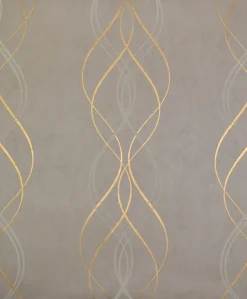 York/AV NW3552 Aurora Khaki/Gold Wallpaper Online