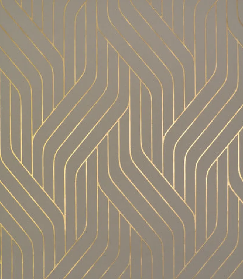 York/AV NW3518 Ebb And Flow Khaki/Gold Wallpaper Discount