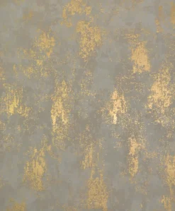 York/AV NW3573 Nebula Almond/Gold Wallpaper New