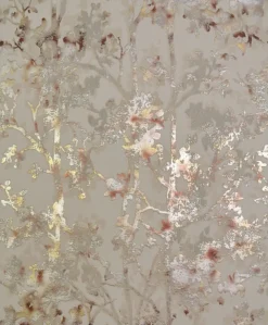 York/AV NW3584 Shimmering Foliage Khaki/Multi Wallpaper Outlet