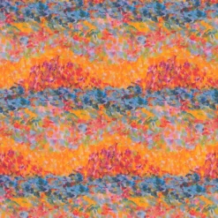 Tempo OD Giverny Jaune Fabric Hot