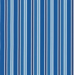 Tempo OD Julienne Stripe Indigo Fabric> Outdoor