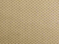 Laura Kiran Ottoman Check Hay Fabric New