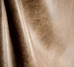 Culp Palance Silt Brown Faux Leather Upholstery Fabric Hot
