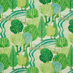 PKaufmann_inc/PK Parterre Garden Leaf P/Kaufmann Fabric> Toile