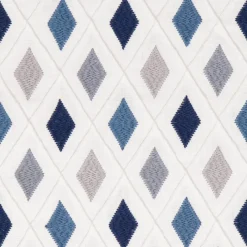 SMC/TFA Postcard Royal Blue Swavelle Mill Creek Fabric> Specialty